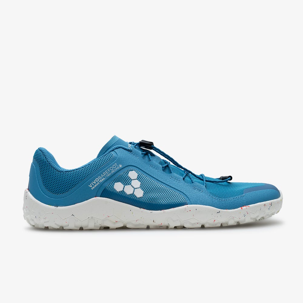 Vivobarefoot Primus Trail II FG Trailrunningschoenen Dames Lichtturquoise | ICVNKHS-28