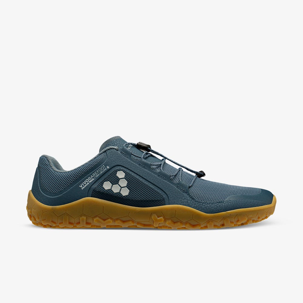 Vivobarefoot Primus Trail II FG Trailrunningschoenen Dames Diepblauw | OFBMSDX-45