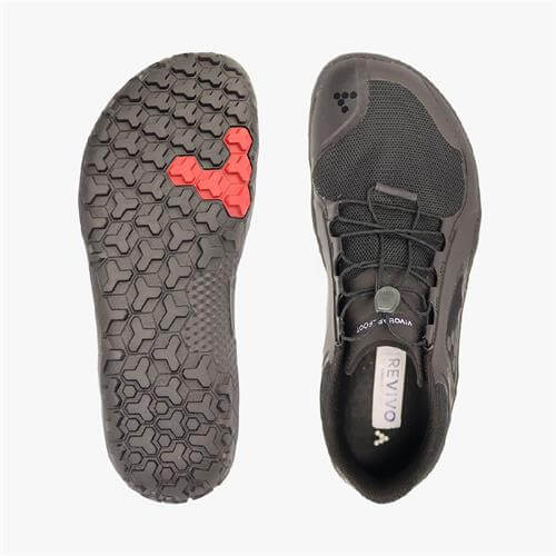 Vivobarefoot Primus Trail II FG Trailschoenen Heren Obsidian | EUWYCIK-02