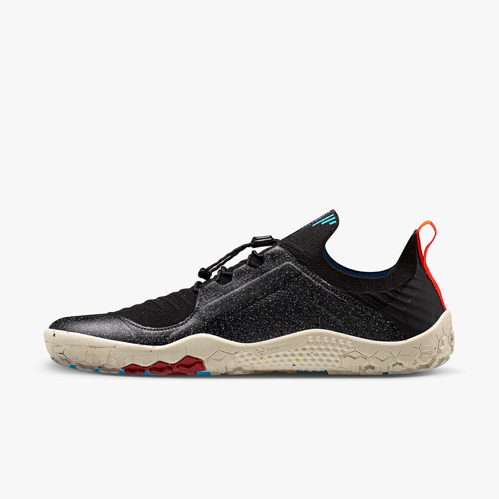 Vivobarefoot Primus Trail Knit FG Finisterre Trailschoenen Dames Obsidian | KOYNJAS-30