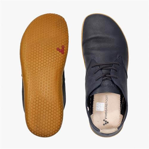 Vivobarefoot RA II Oxford Schoenen Heren Indigo | UQJNRSK-25