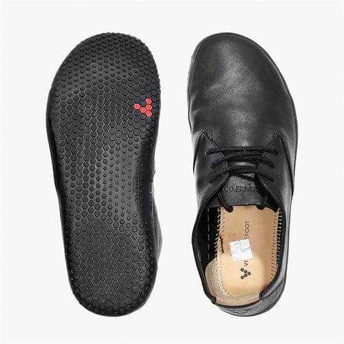 Vivobarefoot RA II Oxford Schoenen Heren Obsidian | YMOZNPV-75