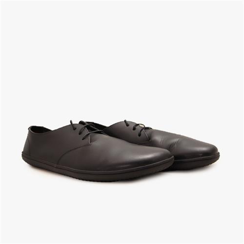 Vivobarefoot RA LUX LEATHER Oxford Schoenen Heren Zwart | QYGFECO-27