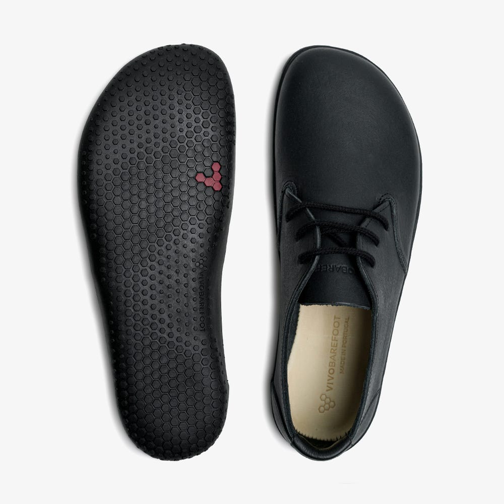 Vivobarefoot Ra III Oxford Schoenen Dames Obsidian | LMSHRNI-90