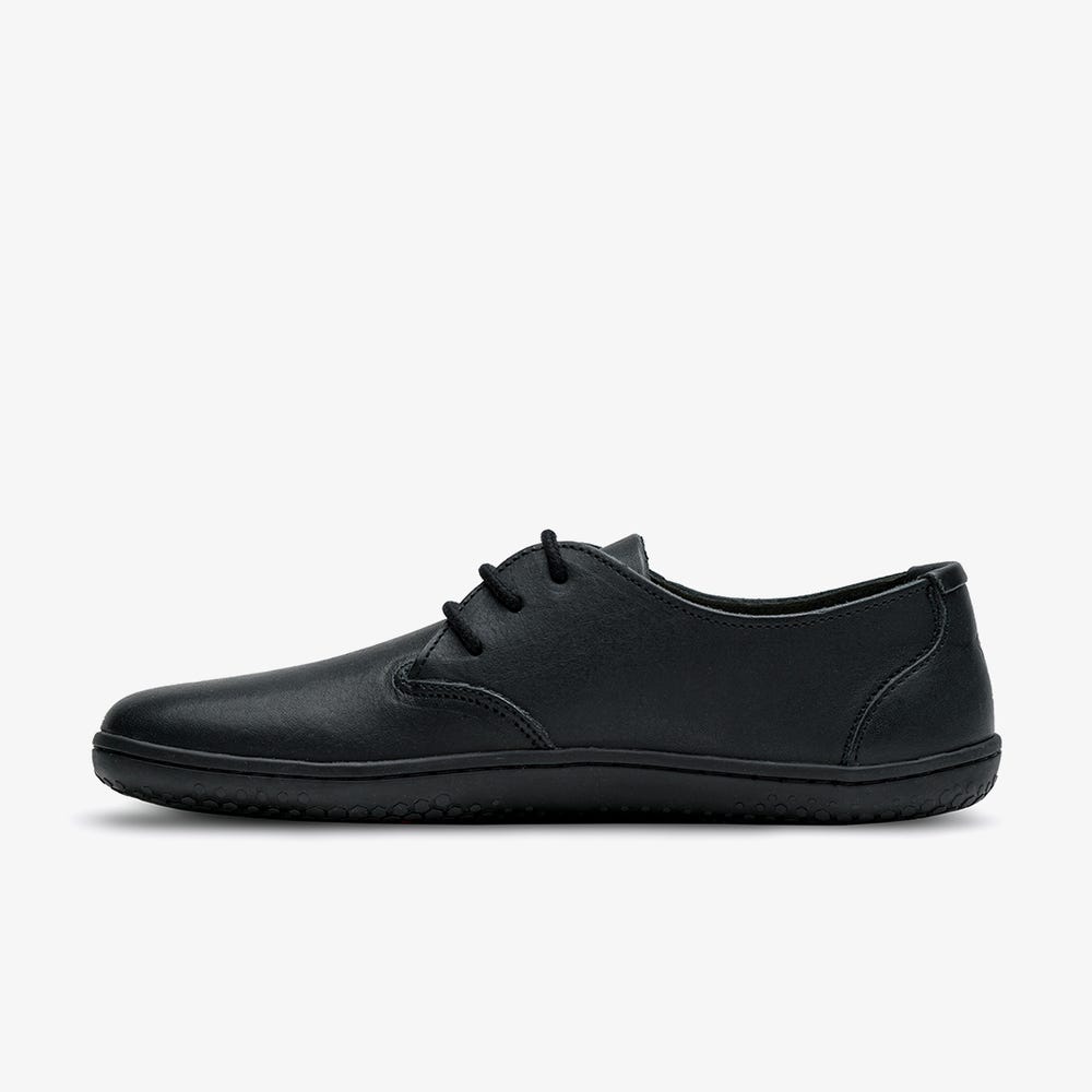 Vivobarefoot Ra III Oxford Schoenen Dames Obsidian | LMSHRNI-90