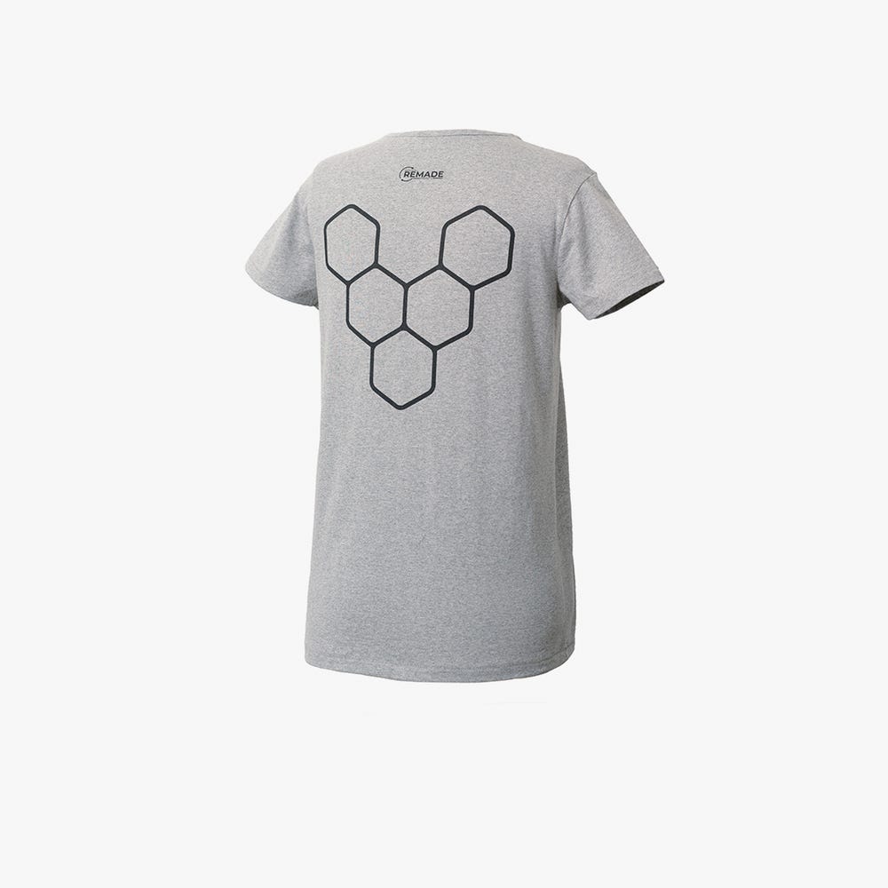 Vivobarefoot Rapanui T-Shirts Dames Grijs | LGDOSZF-03