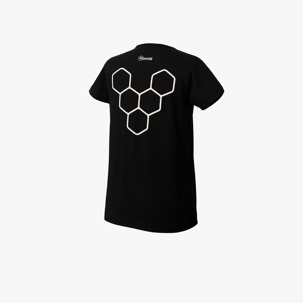 Vivobarefoot Rapanui T-Shirts Dames Zwart | DAIJXEN-91