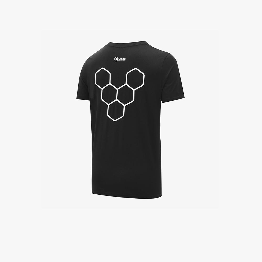 Vivobarefoot Rapanui T-Shirts Heren Zwart | XOWRFBH-87