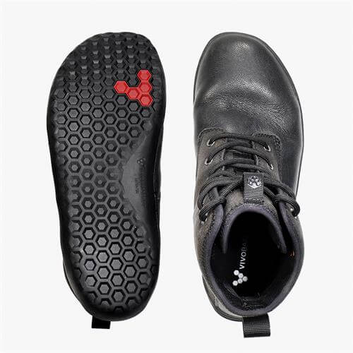 Vivobarefoot SCOTT 2.0 Enkellaars Heren Zwart | SIHWGTA-05