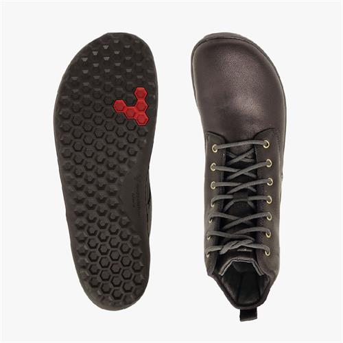 Vivobarefoot SCOTT II Laarzen Heren Obsidian | UWKYZOE-73