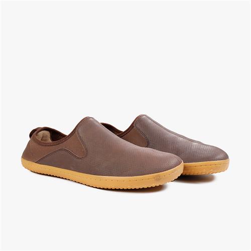 Vivobarefoot SLYDE Slip On Heren Bruin | PWJEUTQ-61