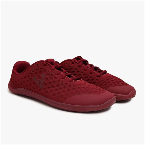 Vivobarefoot STEALTH 2 Loopschoenen Dames Rood | ZGBVEJS-30