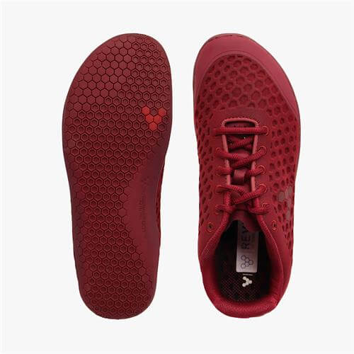 Vivobarefoot STEALTH 2 Loopschoenen Dames Rood | ZGBVEJS-30