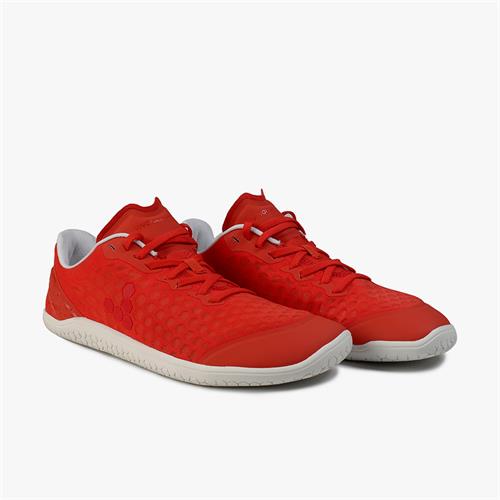 Vivobarefoot STEALTH III Loopschoenen Dames Rood | LHFWPUO-07