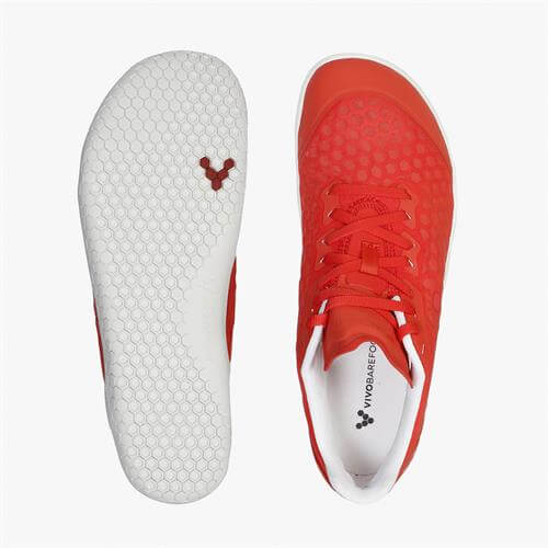 Vivobarefoot STEALTH III Loopschoenen Dames Rood | LHFWPUO-07