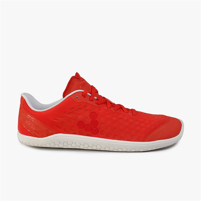 Vivobarefoot STEALTH III Loopschoenen Dames Rood | LHFWPUO-07