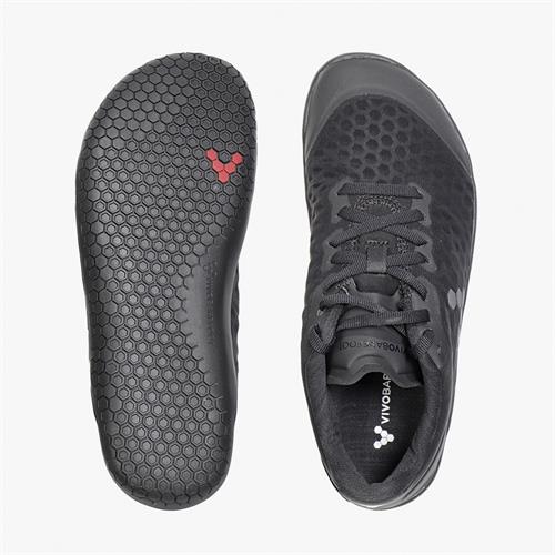 Vivobarefoot STEALTH III Loopschoenen Dames Obsidian | WYXLGAC-20