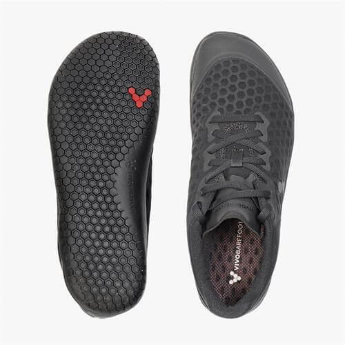 Vivobarefoot STEALTH III Loopschoenen Dames Zwart | ZHPUCKT-20