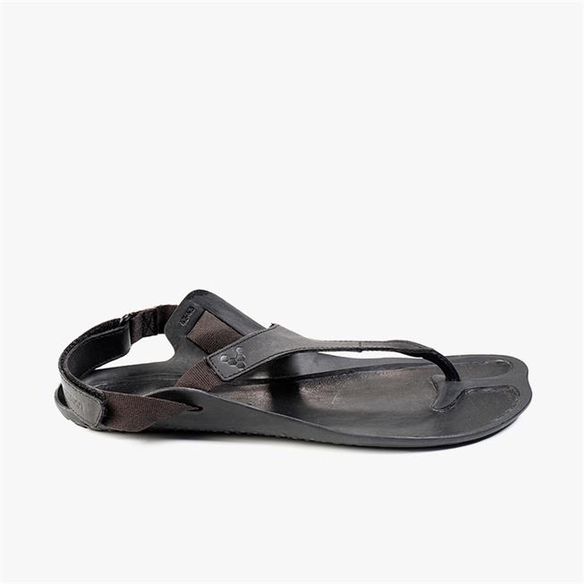 Vivobarefoot TOTAL ECLIPSE LUX Sandalen Heren Obsidian | UIWFNHT-70