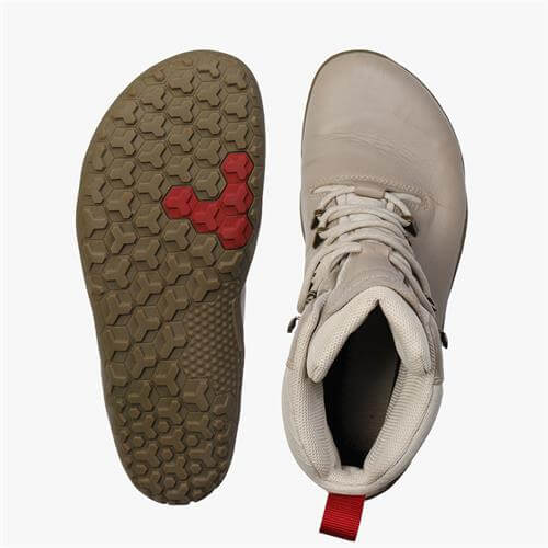 Vivobarefoot TRACKER FG Wandellaarzen Dames Beige | ONUDFRM-93