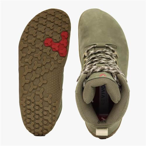 Vivobarefoot TRACKER FG Wandellaarzen Dames Brown/Green | URCGEAD-97