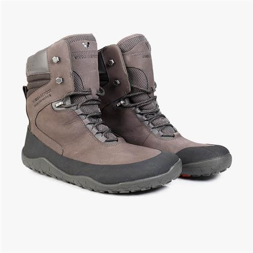 Vivobarefoot TRACKER HI FG Wandellaarzen Dames Grijs | CSQIDTJ-16