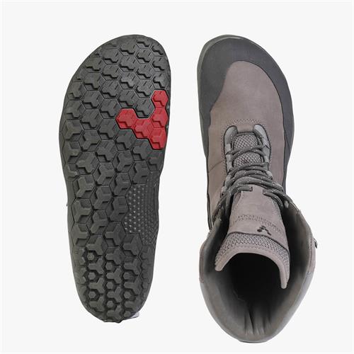 Vivobarefoot TRACKER HI FG Wandellaarzen Dames Grijs | CSQIDTJ-16