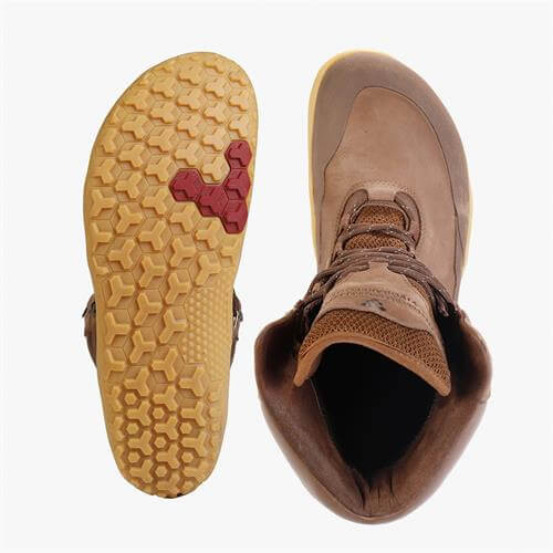 Vivobarefoot TRACKER HI FG Wandellaarzen Dames Bruin | GLJPAXO-93