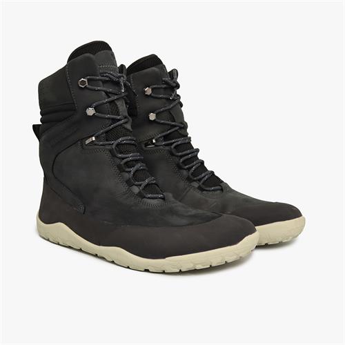 Vivobarefoot TRACKER HI FG Wandellaarzen Dames Obsidian | IERVQSP-21