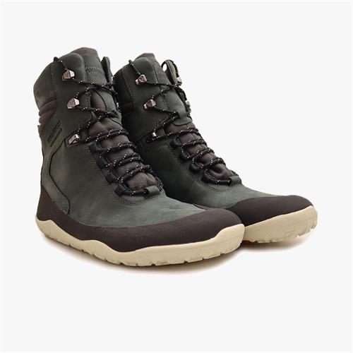 Vivobarefoot TRACKER HI II FG Wandellaarzen Dames Obsidian | NKZWJVC-61