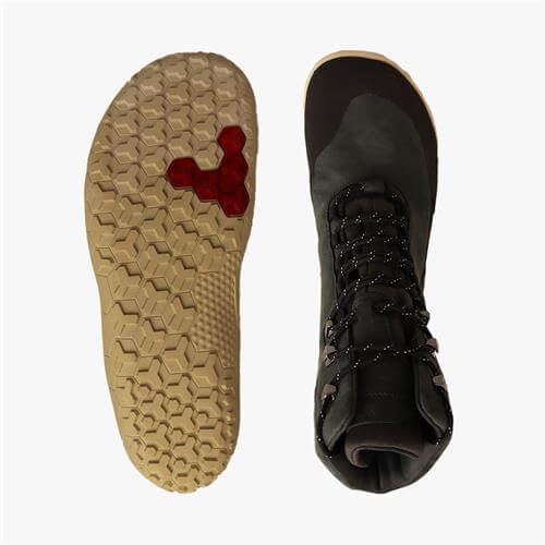 Vivobarefoot TRACKER HI II FG Wandellaarzen Dames Obsidian | NKZWJVC-61