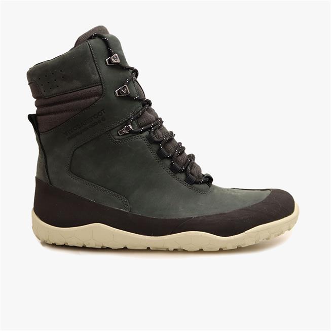 Vivobarefoot TRACKER HI II FG Wandellaarzen Dames Obsidian | NKZWJVC-61