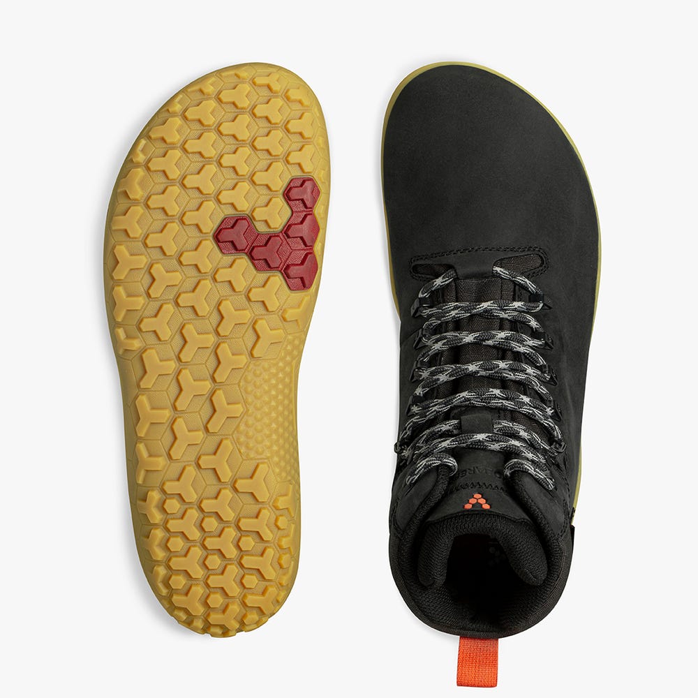 Vivobarefoot Tracker II Fg Wandellaarzen Dames Obsidian | LGMCPBA-59