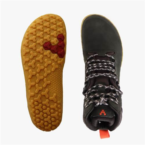 Vivobarefoot Tracker II Fg Wandellaarzen Dames Obsidian | UNFERWA-48