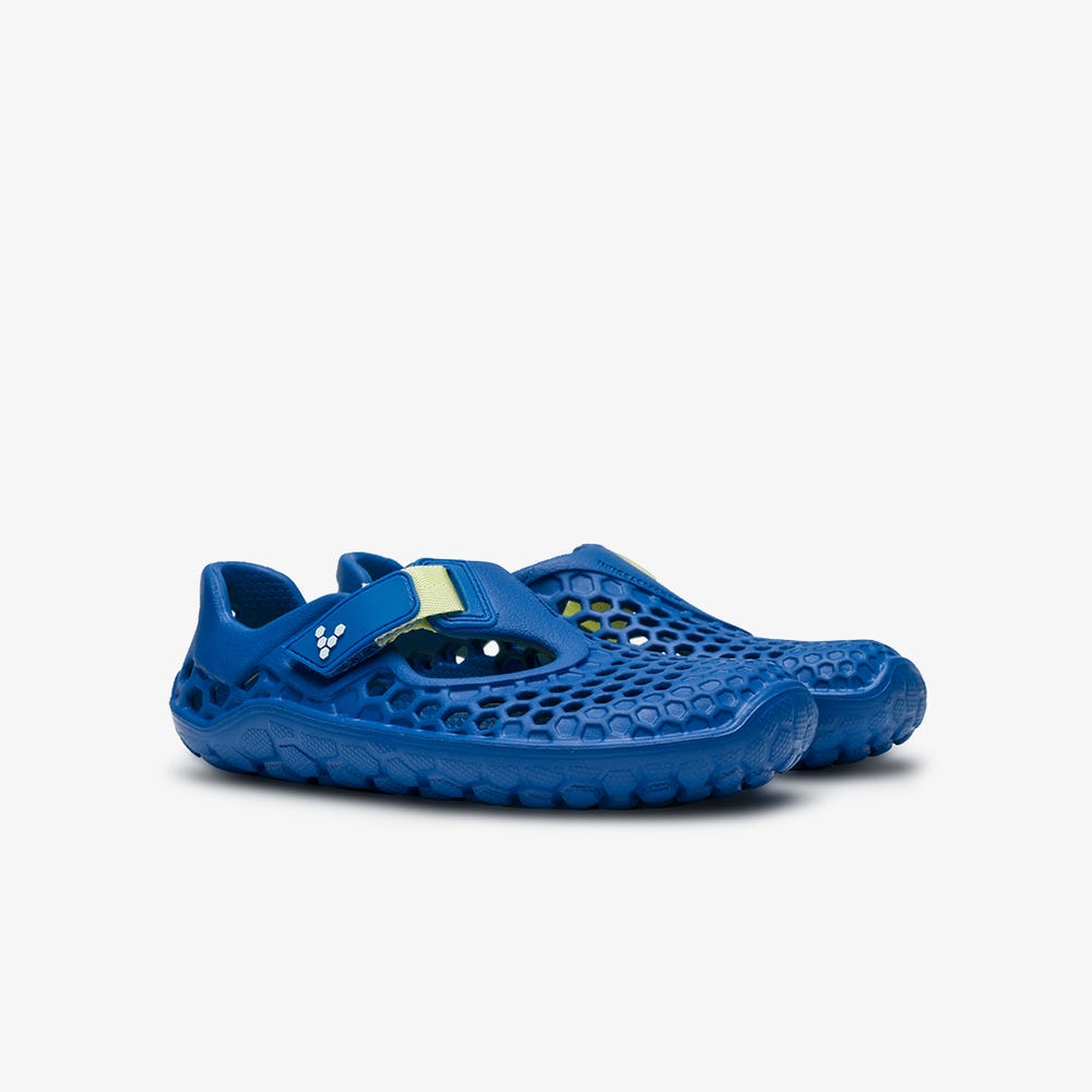 Vivobarefoot Ultra Bloom Waterschoenen Kinderen Blauw | CVQFNIG-23