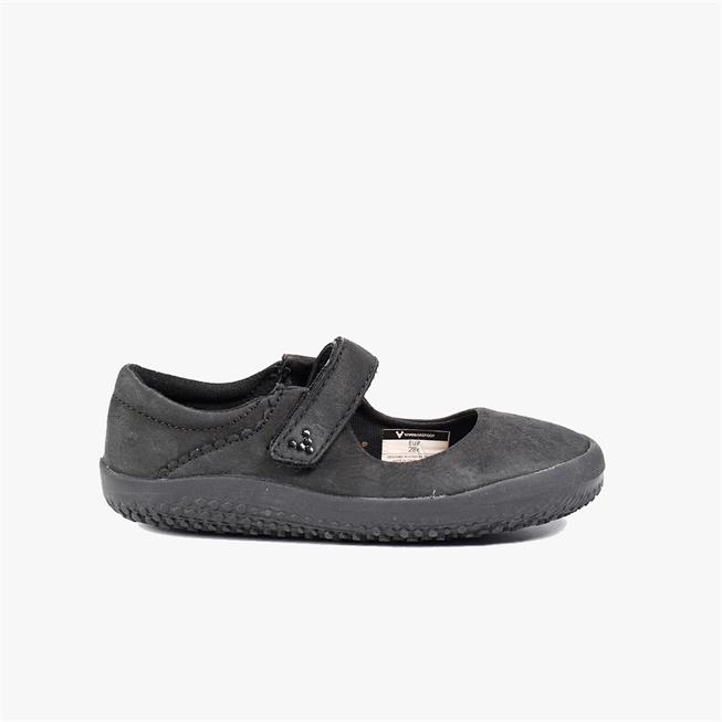 Vivobarefoot WYN Mary Jane Schoenen Kinderen Zwart | ODTIUXL-82