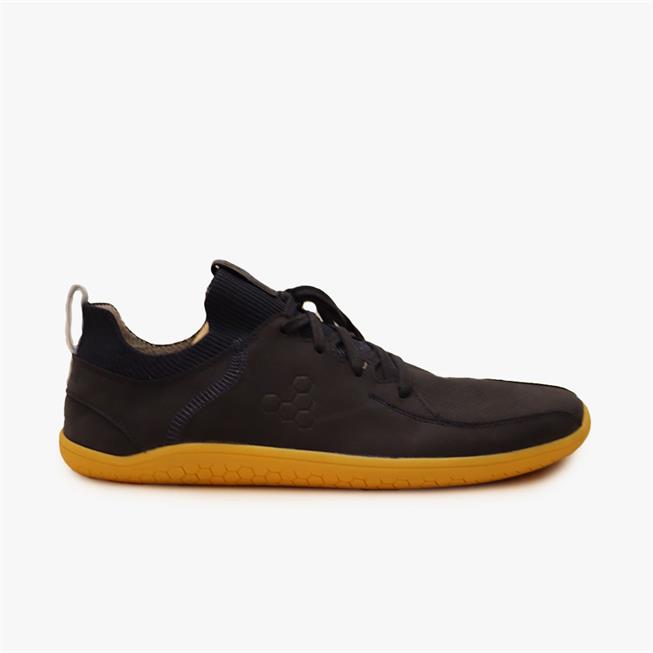 Vivobarefoot PRIMUS KNIT LUX II Sneakers Heren Donkerblauw | VRYDXHM-89