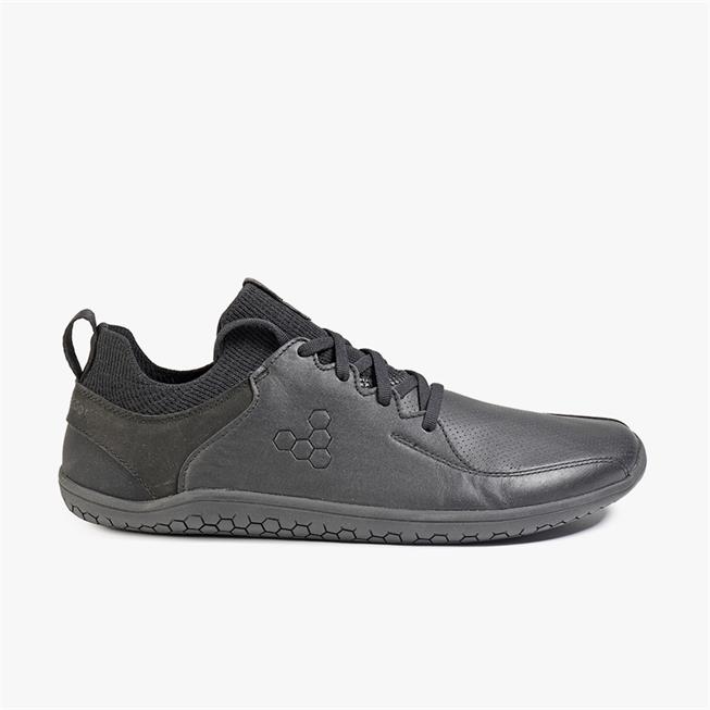 Vivobarefoot PRIMUS KNIT LUX Sneakers Heren Zwart | BEYJZQF-36