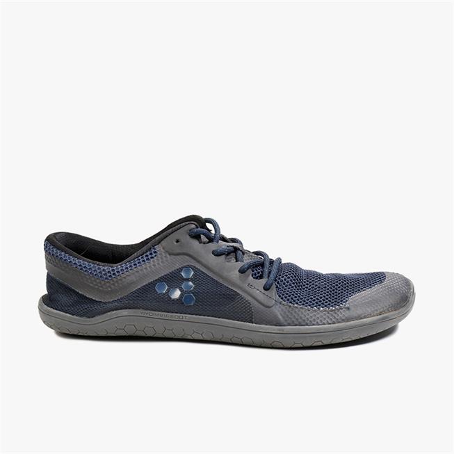 Vivobarefoot PRIMUS LITE Loopschoenen Heren Donkerblauw | NUFHMGY-30