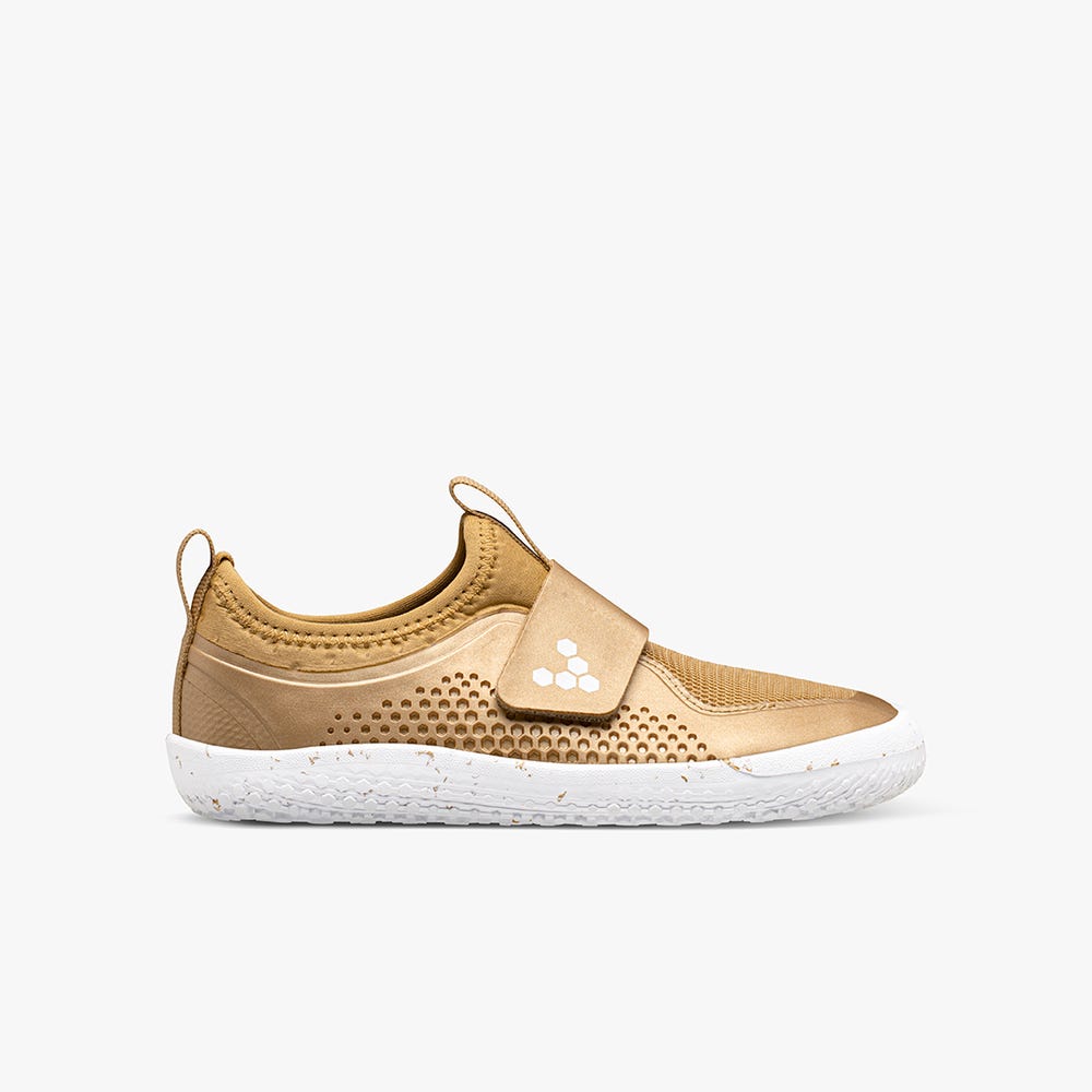 Vivobarefoot Primus Sport II Sneakers Kinderen Goud | OGMYVNX-13